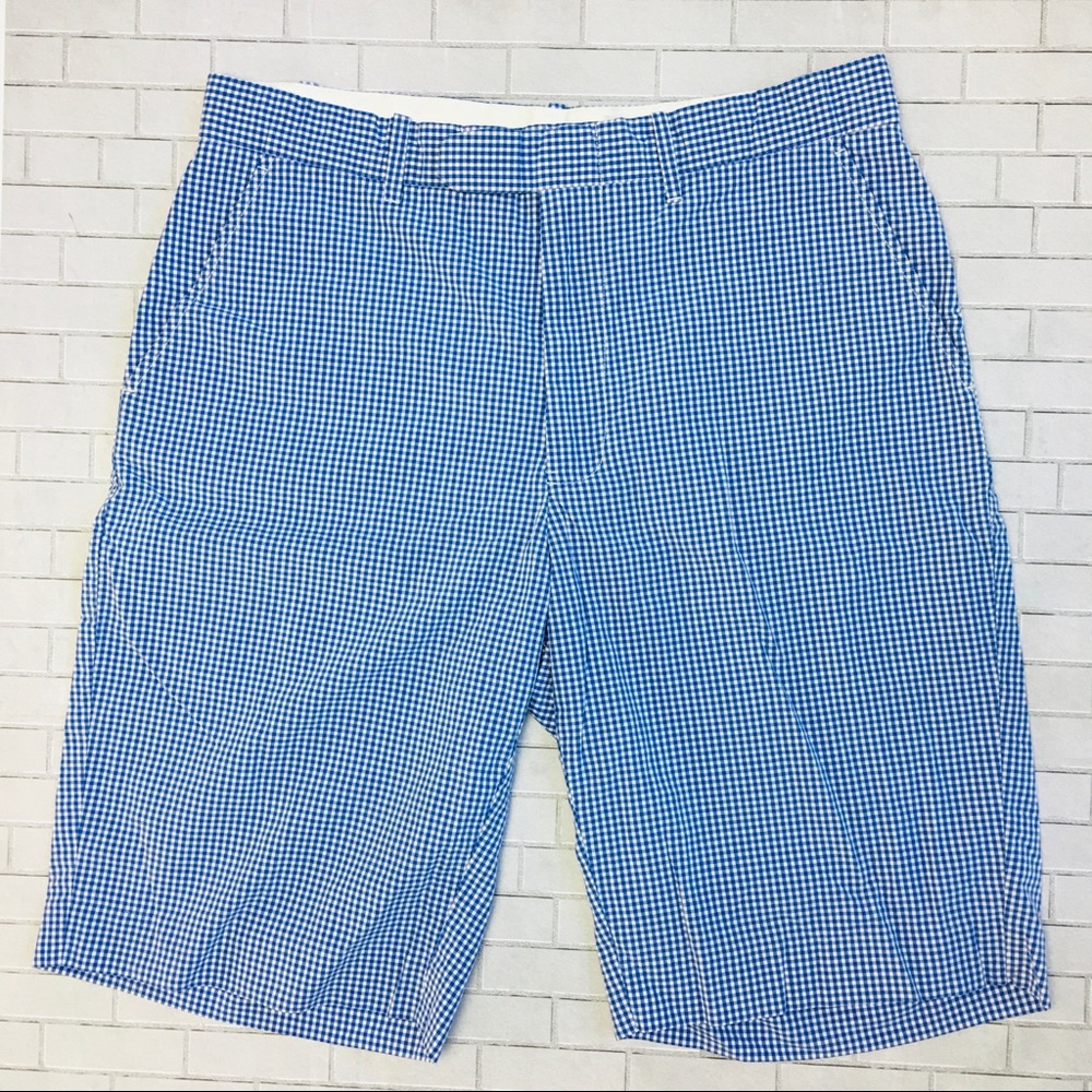Polo Ralph Lauren Blue Gingham Check Shorts
